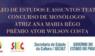 FESTIVAL DE MONÓLOGOS ANA MARIA RÊGO EM TERESINA-PI