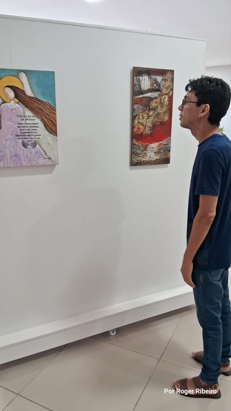 Abertura da Exposição "Reenceto", de Mercês Sérvio, Encanta Público em Timon